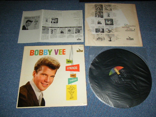 画像1: BOBBY VEE - WITH STRINGS & THINGS ( With INSERTS : Ex++/Ex++ )   / 1961 US AMERICA ORIGINAL  MONO Used LP   
