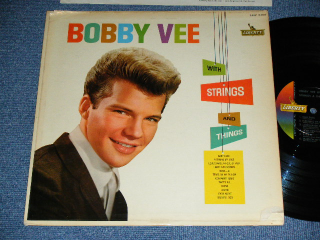 画像1: BOBBY VEE - WITH STRINGS & THINGS ( Ex++,Ex-/Ex++ )   / 1961 US AMERICA ORIGINAL  MONO Used LP   