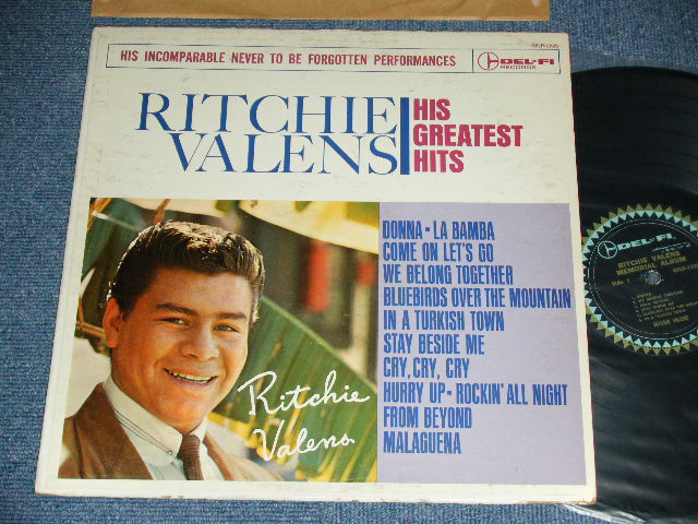 画像1: RITCHIE VALENS - HIS GREATEST HITS ( WHITE COLOR COVER : Ex-/VG+++  ) / 1963 US ORIGINAL mono LP