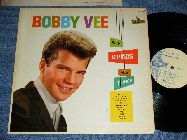 画像1: BOBBY VEE - WITH STRINGS & THINGS ( Ex++/Ex+++ )   / 1961 US AMERICA ORIGINAL "PROMO Audition Label" MONO Used LP   