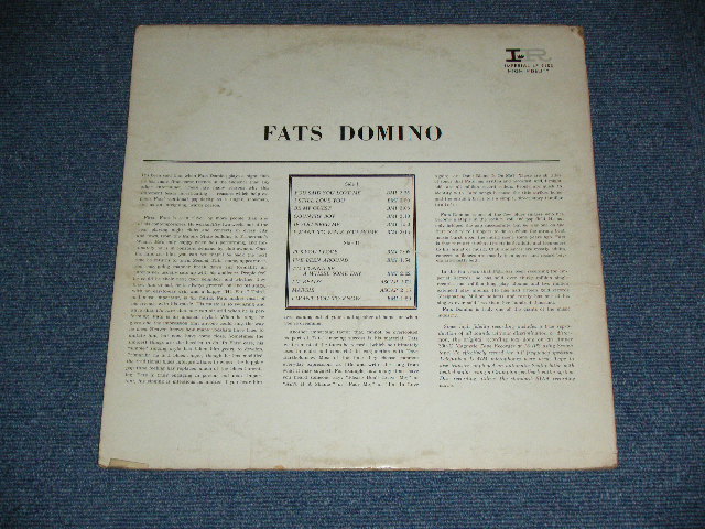 画像: FATS DOMINO - SINGS MILLION RECORD HITS ( Ex/Ex+ )  / 1967 Release Version US AMERICA  "BLACK with GREEN  Label"  MONO Used  LP 