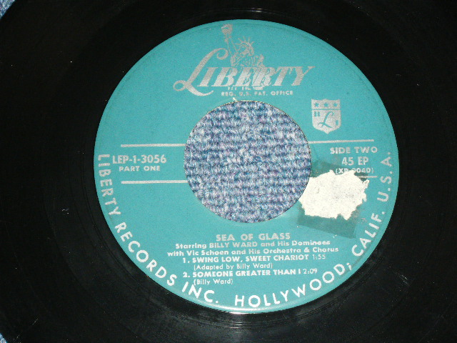 画像: BILLY WARD and The DOMINOES - DEEP PURPLE　： DO IT AGAIN  ( Ex+/Ex )   / 1957 US AMERICA ORIGINAL   Used 7"45rpm Single 