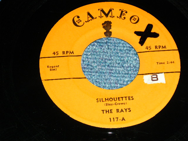 画像1: The RAYS - SILHOUETTES: DADDY COOL  ( Ex+/Ex+ : LOOKS: Ex+  )   / 1957 US AMERICA ORIGINAL   Used 7"45rpm Single 