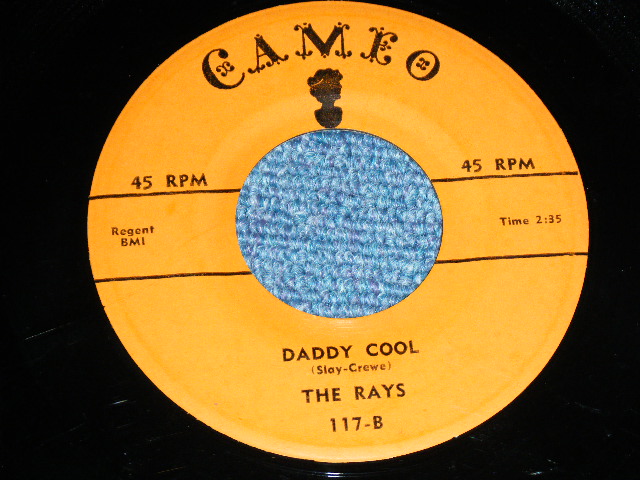 画像: The RAYS - SILHOUETTES: DADDY COOL  ( Ex+/Ex+ : LOOKS: Ex+  )   / 1957 US AMERICA ORIGINAL   Used 7"45rpm Single 