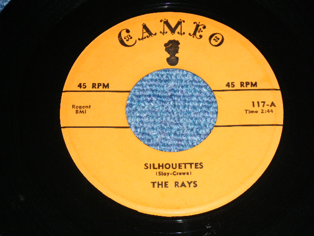 画像1: The RAYS - SILHOUETTES : DADDY COOL  ( Ex++/Ex++ : LOOKS: Ex+++ )   / 1957 US AMERICA ORIGINAL   Used 7"45rpm Single 