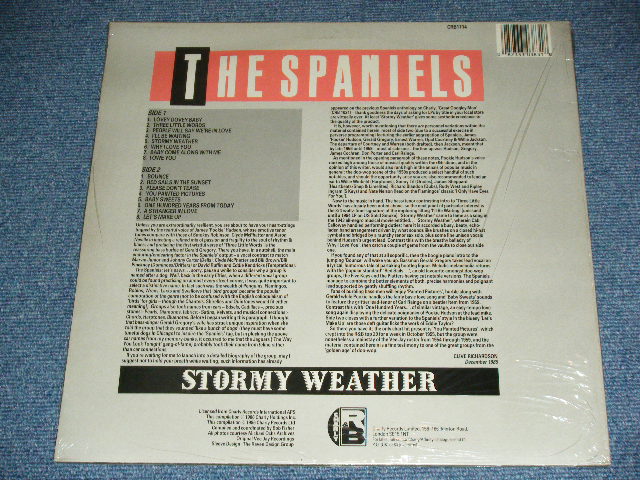 画像: THE SPANIELS - STORMY WEATHER  / 1986 UK ENGLAND   Brand New SEALED LP  found Dead Stock 