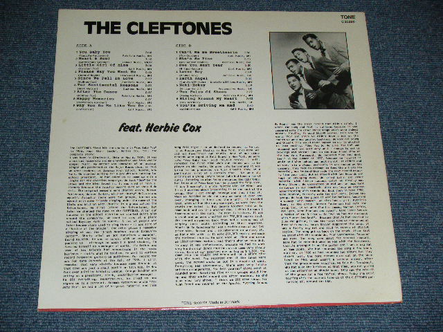 画像: THE CLEFTONES - feat. HERBIE COX   / 1980's DENMARK  Used LP