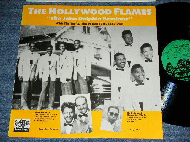 画像1: THE HOLLYWOOD FLAMES - THE JOHN DOLPHIN SESSIONS / 1980's SWEDEN  Brand New LP  found Dead Stock 