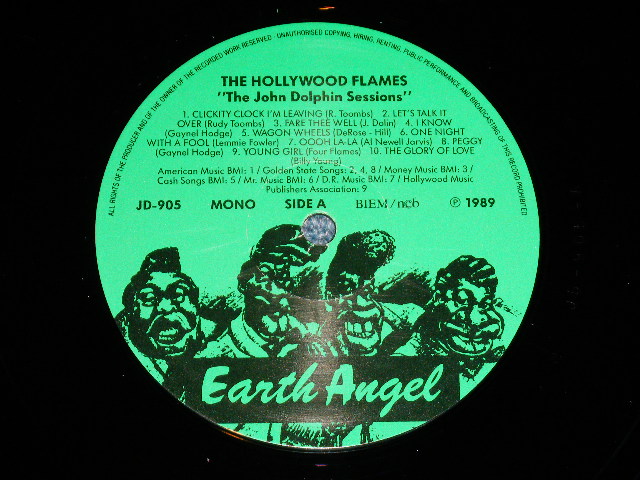 画像: THE HOLLYWOOD FLAMES - THE JOHN DOLPHIN SESSIONS / 1980's SWEDEN  Brand New LP  found Dead Stock 