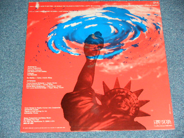 画像: BO DIDDLEY -  AIN'T IT GOOD TO BE FREE / 1986  FRANCE FRENCH ORIGINAL Brand New LP  found Dead Stock 