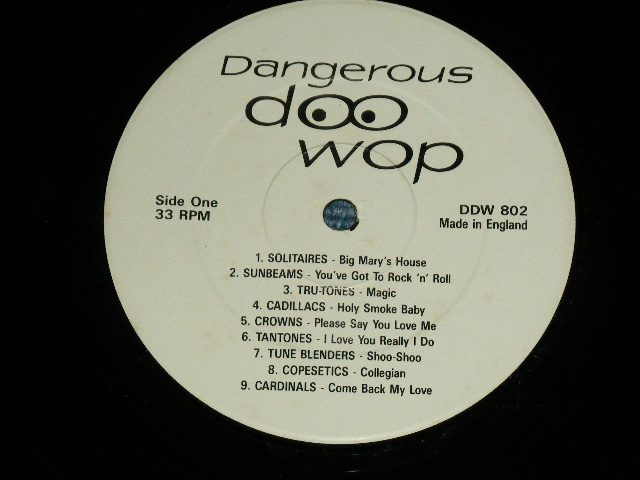 画像: v.a. OMNIBUS - DANGEROUS DOO-WOP Volume 2    / 1980's UK ENGLAND  Used LP