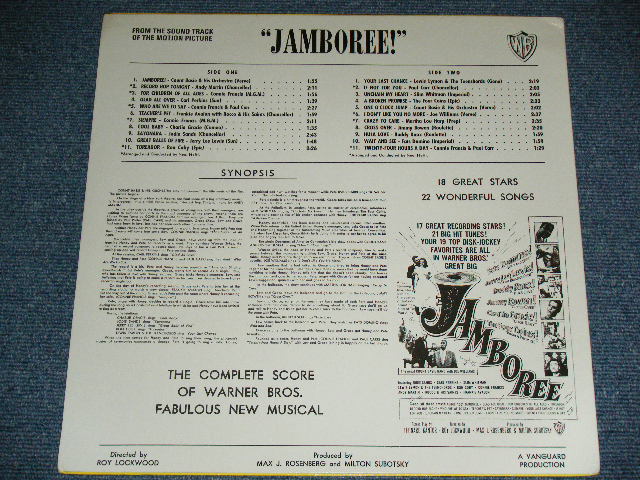 画像: v.a. OMNIBUS : ost (CARL PERKINS,FATS DOMINO,JERRY LEE LEWIS,CONNIE FRANCIS,+... )  - JAMBOREE!    / 1980's  REISSUE Used LP