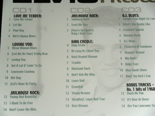 画像: ELVIS PRESLEY - SINGS SONGS HIS MOVIES / 2011 EUROPE ORIGINAL Brand New SEALED 3 CD's SET 
