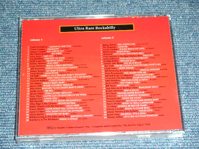 画像: V.A. OMNIBUS - ULTRA RARE ROCKABILLY Volume 1&2  / 1992 EU EUROPE Brand New 2-CD'S