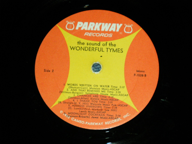 画像: THE TYMES - THE SOUND OF The WONDERFUL TYMES (  Ex/Ex++,A-1:Ex+ )  / 1963 US AMERICA ORIGINAL MONO Used LP 