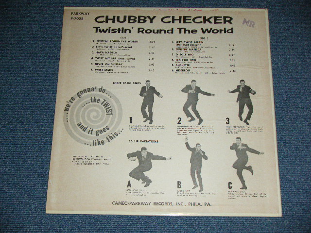 画像: CHUBBY CHECKER - TWISTIN' ROUND THE WORLD ( Ex+++/MINT- )   / 1962 US AMERICA ORIGINAL MONO Used LP 
