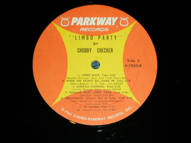 画像: CHUBBY CHECKER - LIMBO PARTY ( Ex+++,Ex++/Ex++ )   / 1962 US AMERICA ORIGINAL MONO Used LP 