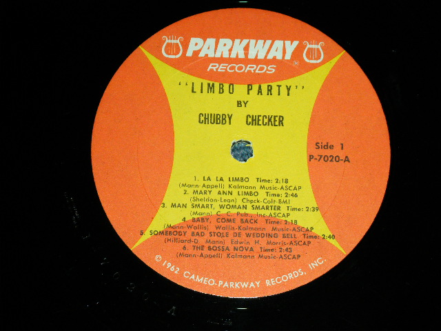 画像: CHUBBY CHECKER - LIMBO PARTY ( Ex+++,Ex++/Ex++ )   / 1962 US AMERICA ORIGINAL MONO Used LP 