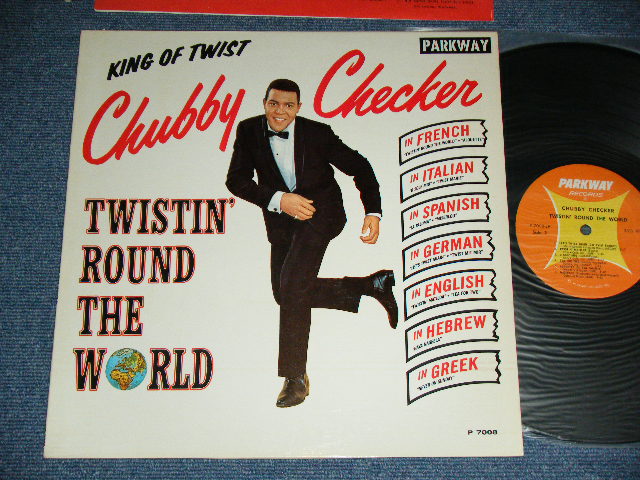 画像1: CHUBBY CHECKER - TWISTIN' ROUND THE WORLD ( Ex+++/MINT- )   / 1962 US AMERICA ORIGINAL MONO Used LP 