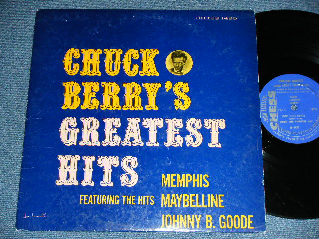 画像1: CHUCK BERRY -  GREATEST HITS   ( Ex/Ex+ )  / 1964 US AMERICA ORIGINAL "HEAVY Weight & BLUE With SILVER Print" Label Used MONO  LP 