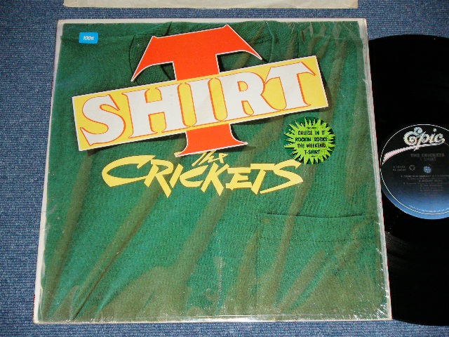 画像1: THE CRICKETS - T SHIRT ( Produced by PAUL McCARTNEY of The BEATLES , MINT-/MINT- )  / 1988 US AMERICA ORIGINAL  Used  LP  