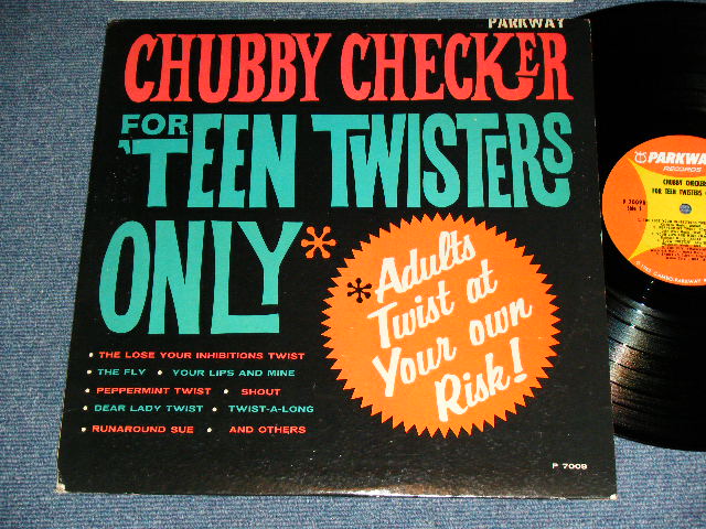画像1: CHUBBY CHECKER -  FOR TEEN TWISTERS ONLY  ( Ex++/Ex+++ )   / 1962 US AMERICA ORIGINAL MONO Used LP 