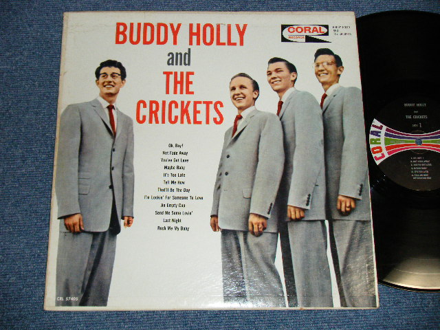 画像1: BUDDY HOLLY and THE CRICKETS - BUDDY HOLLY and THE CRICKETS (Ex+/Ex+)  / 1963 US ORIGINAL on CORAL LABEL MONO  Used LP  
