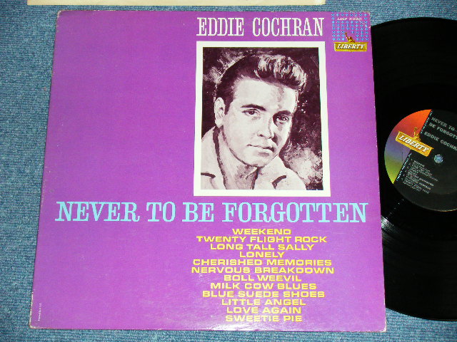 画像1: EDDIE COCHRAN - NEVER TO BE FORGETTEN ( Ex++/Ex++ ) /1962 US ORIGINAL mono Used LP