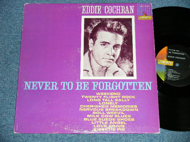 画像1: EDDIE COCHRAN - NEVER TO BE FORGETTEN ( Ex+/Ex++ ) /1962 US ORIGINAL mono Used LP