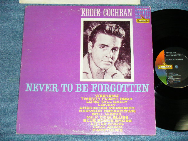 画像1: EDDIE COCHRAN - NEVER TO BE FORGETTEN ( Ex-/Ex+ ) /1962 US ORIGINAL mono Used LP