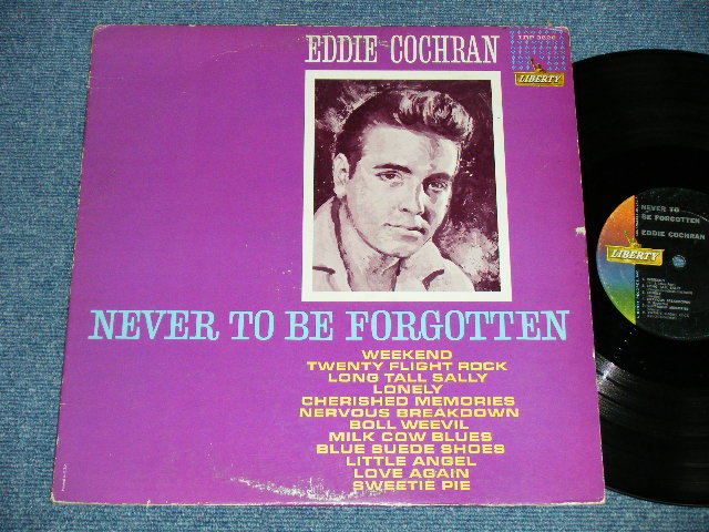 画像1: EDDIE COCHRAN - NEVER TO BE FORGETTEN ( VG++/Ex- ) /1962 US ORIGINAL mono Used LP