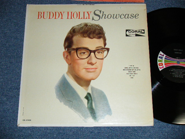 画像1: BUDDY HOLLY  -  SHOWCASE  ( Ex+++/Ex+++ )  / 1964 US ORIGINAL "BLACK with COLOR BAR LABEL" MONO   Used LP  