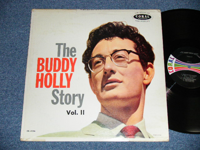 画像1: BUDDY HOLLY  - The BUDDY HOLLY STORY vol.ii 2 ( Ex++/Ex+++)  / 1963 US REISSUE "BLACK with COLOR BAR LABEL" MONO  Used LP  