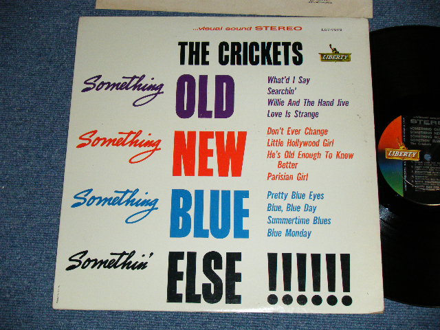 画像1: The CRICKETS of BUDDY HOLLY - SOMETING OLD SOMETHING NEW SOMETHING BLUE SOMETHING ELSE ( Ex++/Ex+ Looks:Ex ) /  196 US AMERICA ORIGINAL  STEREO Used  LP