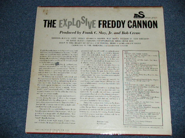 画像: FREDDY CANNON - THE EXPLOSIVE!(1st DEBUT ALBUM : Ex/Ex+++ :Looks:Ex+ ) / 1960  US AMERICA ORIGINAL MONO Used LP  