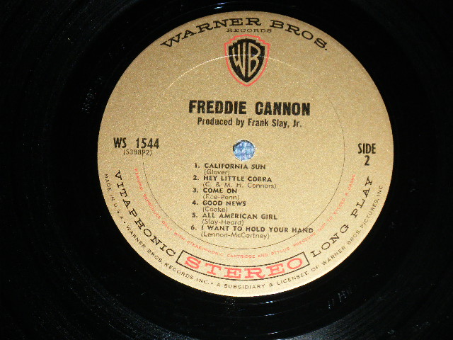 画像: FREDDY FREDDY CANNON - FREDDIE CANNON ( Ex+++/MINT-  ) / 1964 US AMERICA ORIGINAL STEREO  Used   LP  