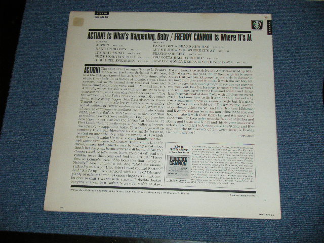 画像: FREDDY CANNON - ACTION!( Ex++/Ex++ ) / 1965 US AMERICA ORIGINAL STEREO  Used   LP  
