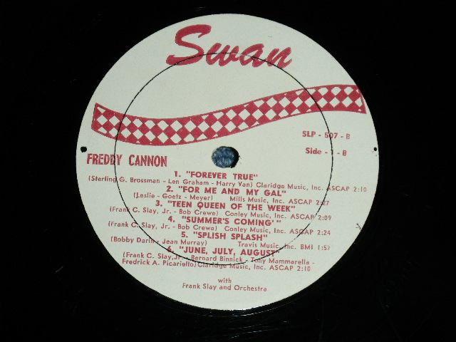 画像: FREDDY CANNON - PALISADES PARK ( Ex+,Ex++/Ex++ Looks:Ex+ ) / 1962 US AMERICA ORIGINAL MONO Used LP 