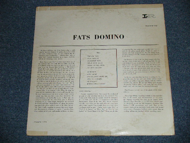 画像: FATS DOMINO - FATS DOMINO SWINGS ( VG+++/VG+++)  / 1959 US AMERICA ORIGINAL "1st press 5 STARS Label"  MONO Used  LP 