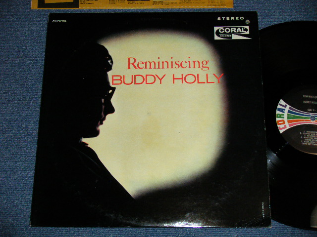 画像1: BUDDY HOLLY - REMINISCING  ( Ex+++/MINT- ) /  1964? US AMERICA 2nd Press  "MULTI COLOR  LABEL" STEREO Used  LP