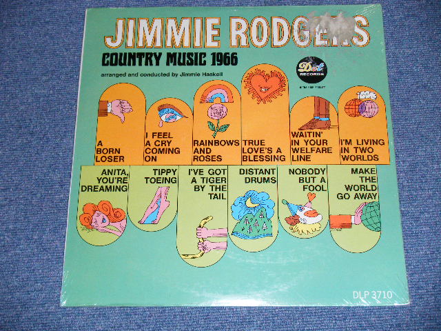 画像1: JIMMIE RODGERS - COUNTRY MUSIC 1966 / 1966 US AMERICA  ORIGINAL "Brand New Sea+led" LP