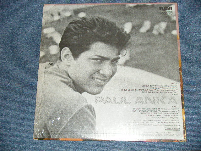 画像: PAUL ANKA - MUCHACHO TRISTE Y SOLITARIO (MINT-/Ex+++) /  1974 MEXICO  ORIGINAL Used LP