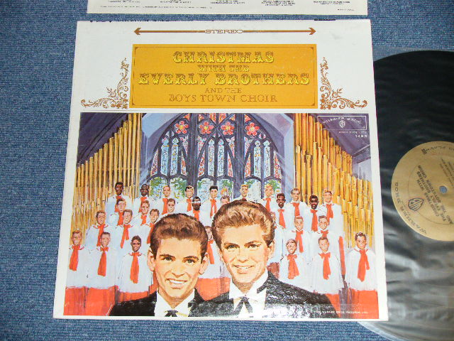 画像1: The EVERLY BROTHERS and The BOYS TOWN CHOIR - CHRISTMAS WITH The EVERLY BROTHERS (Ex+++/Ex+++ Looks:MINT-)  / 1962 US AMERICA ORIGINAL STEREO Used LP  