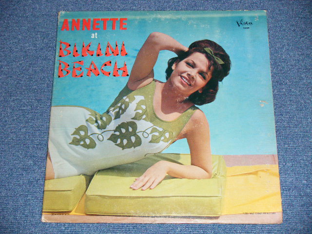 画像: ANNETTE - ANNETTE AT BIKINI BEACH  ( Ex++ / Ex++ ) / 1964 US ORIGINAL STEREO Used  LP  