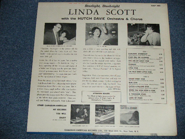 画像: LINDA SCOTT - STARLIGHT, STARBRIGHT (DEBUT ALBUM )( Ex+++,Ex++/ Ex+ Looks:Ex-) / 1961 US ORIGINAL MONO Used LP  