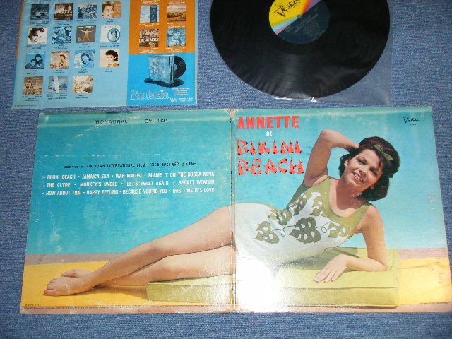 画像1: ANNETTE - ANNETTE AT BIKINI BEACH  ( Ex++ / Ex++ ) / 1964 US ORIGINAL STEREO Used  LP  