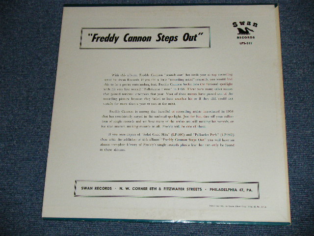 画像: FREDDY FREDDIE CANNON - STEPS OUT (Ex+/Ex+++ ) / 1963 US AMERICA ORIGINAL MONO Used LP 