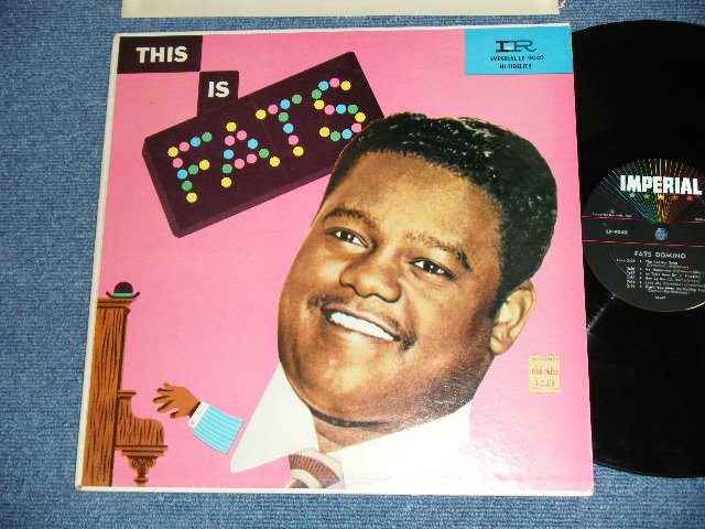 画像1: FATS DOMINO - THIS IS FATS ( Ex+/Ex++)  / 1958 Version  US AMERICA 2nd Press "5 STARS Label"  MONO Used  LP 