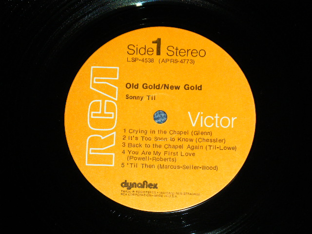 画像: SONNY TIL AND THE ORIOLES - OLD GOLD NEW GOLD   (Ex++/Ex+++) / 1971 US AMERICA ORIGINAL  Used  LP 