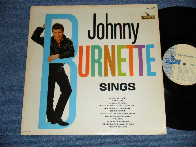 画像1: JOHNNY BURNETTE - JOHNNY BURNETTE SINGS ( Ex++/VG+++)  /1961 US AMERICA ORIGINAL " AUDITION LABEL PROMO"  MONO Used LP  